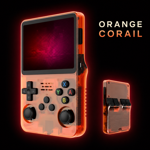 Console rétro portable — écran IPS 3,5 pouces